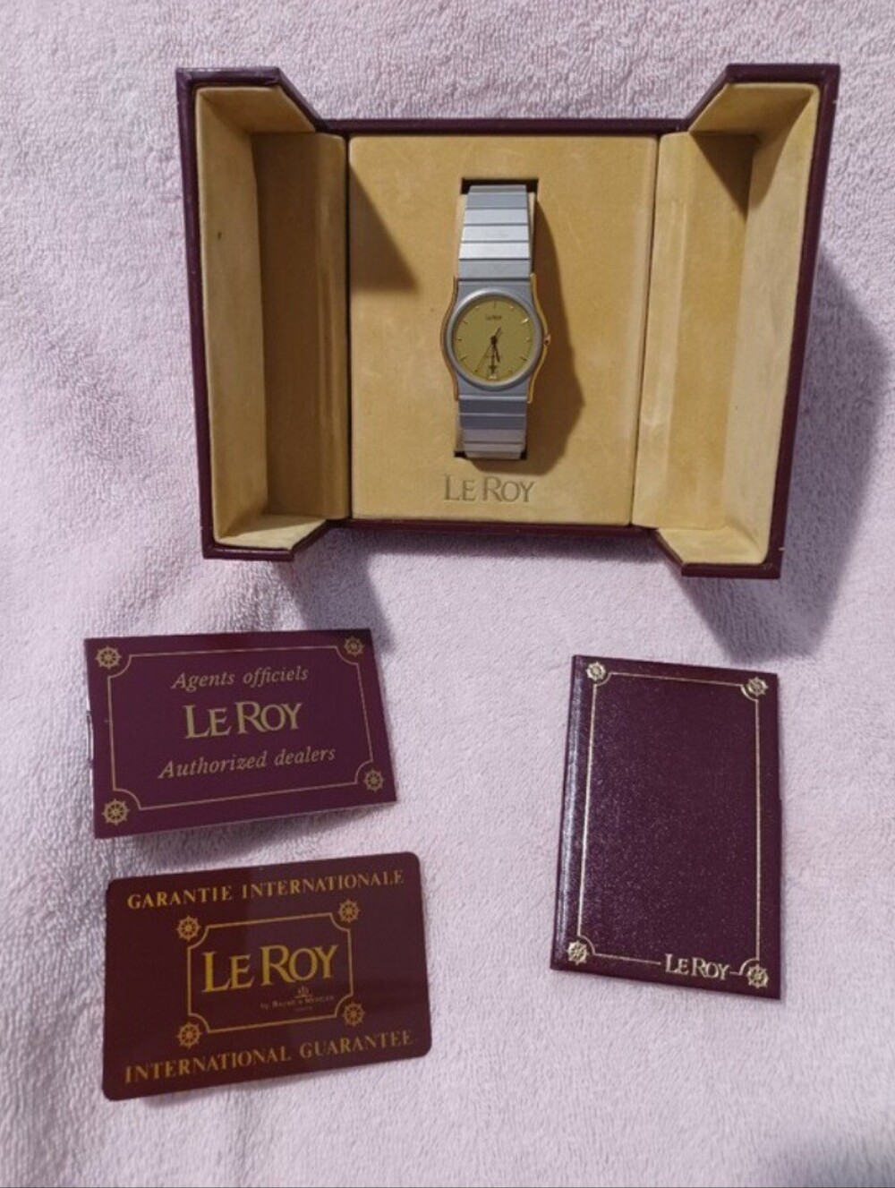Vintage Baume & Mercier Le Roy hand watch
